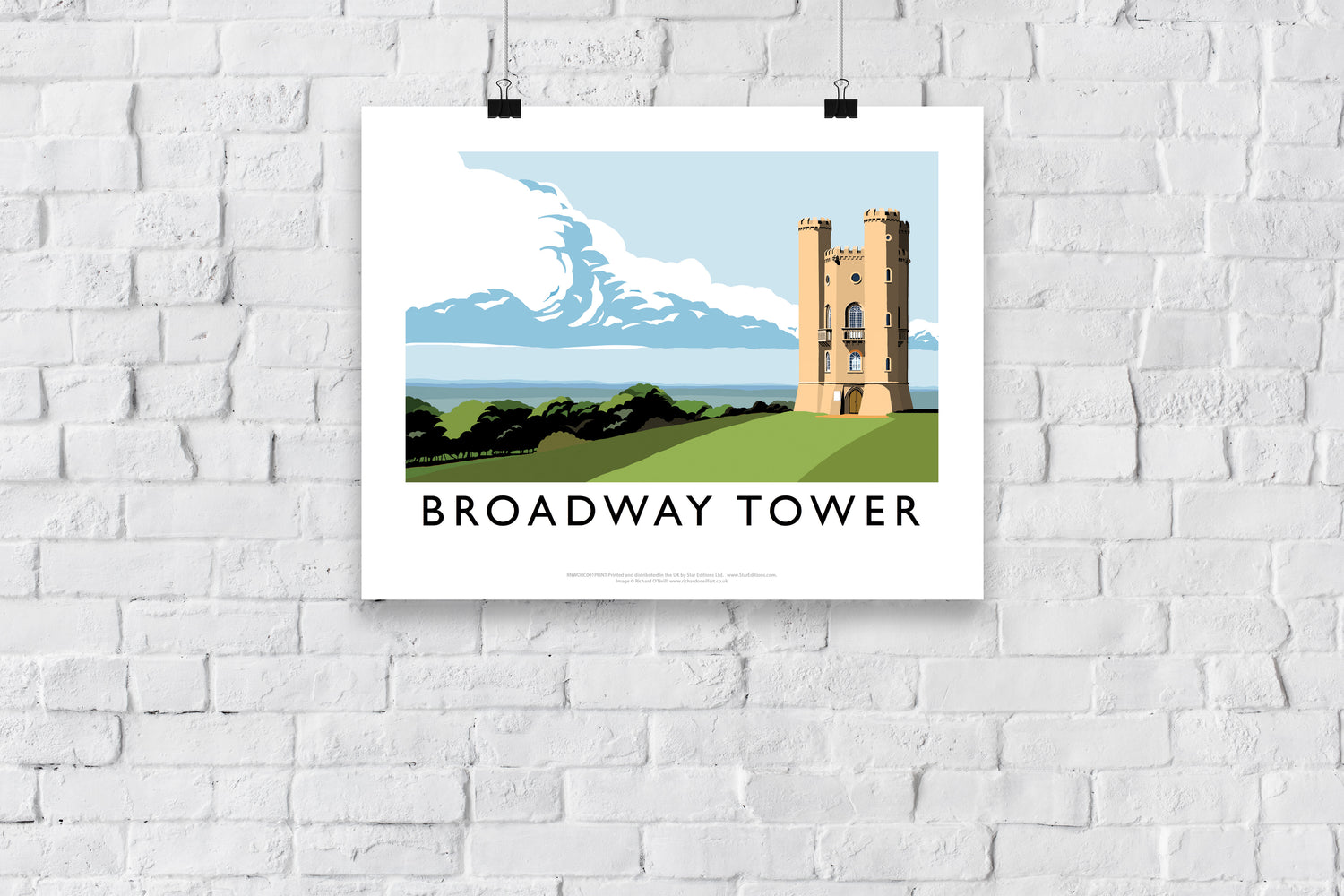 Broadway Tower, Worcestershire - Art Print