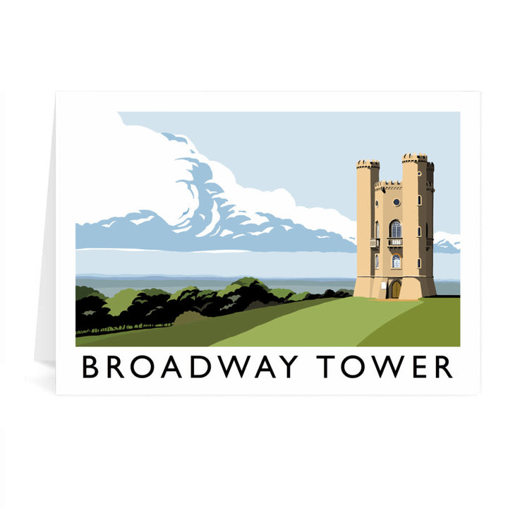 Broadway Tower, Worcestershire Greeting Card 7x5