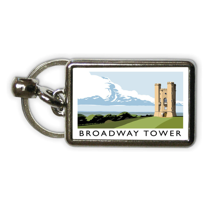 Broadway Tower, Worcestershire Metal Keyring