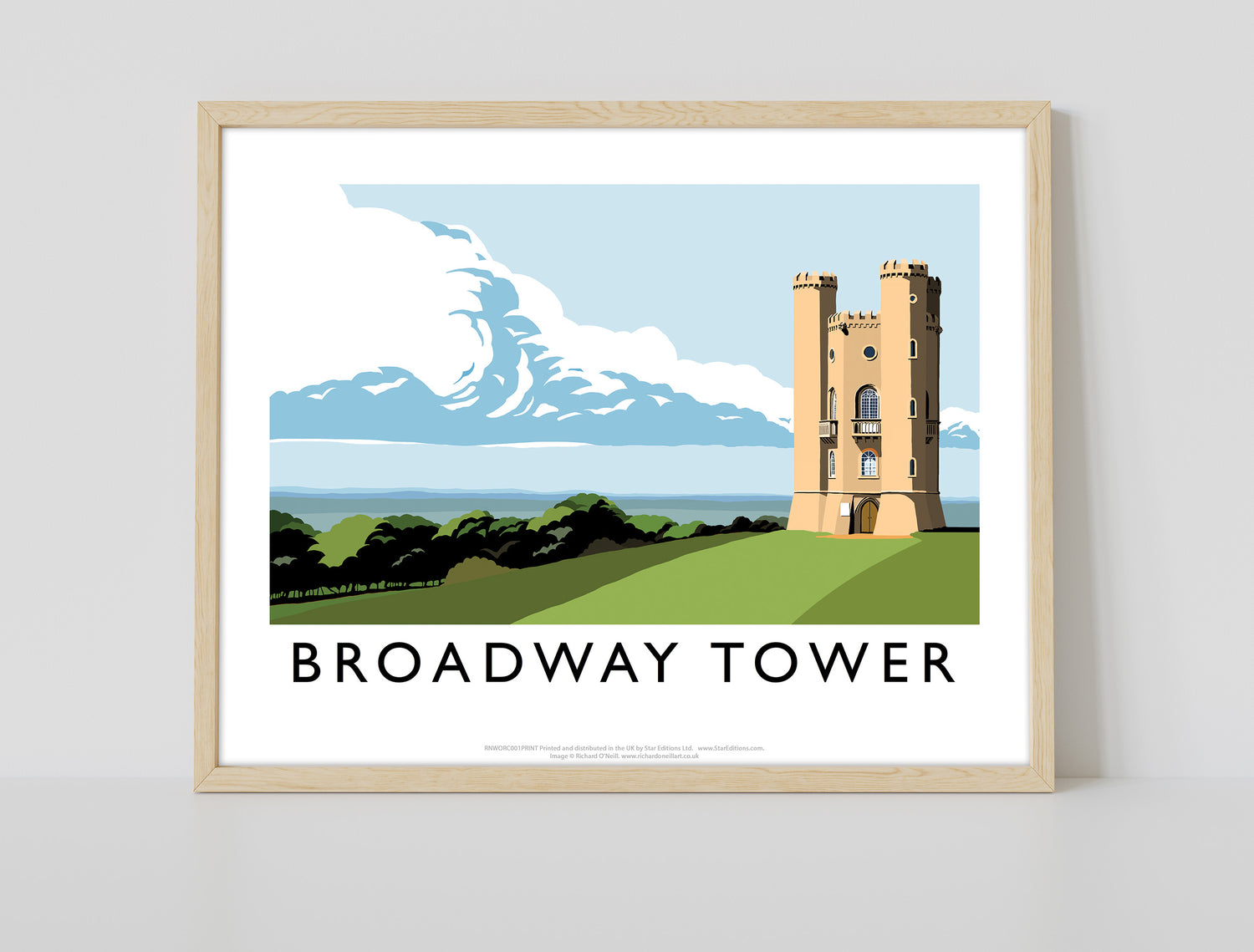 Broadway Tower, Worcestershire - Art Print