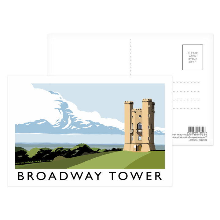 Broadway Tower, Worcestershire Postcard Pack