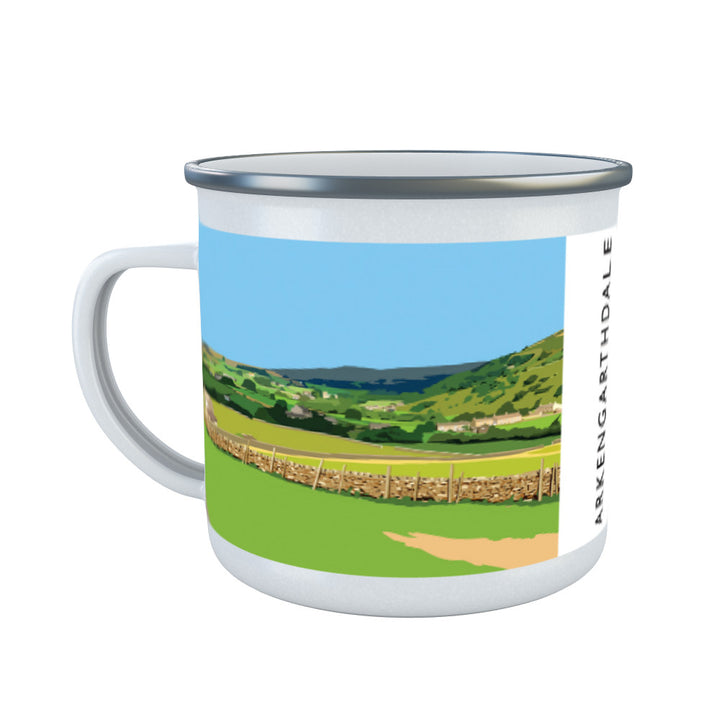 Arkengarthdale, North Yorkshire Enamel Mug