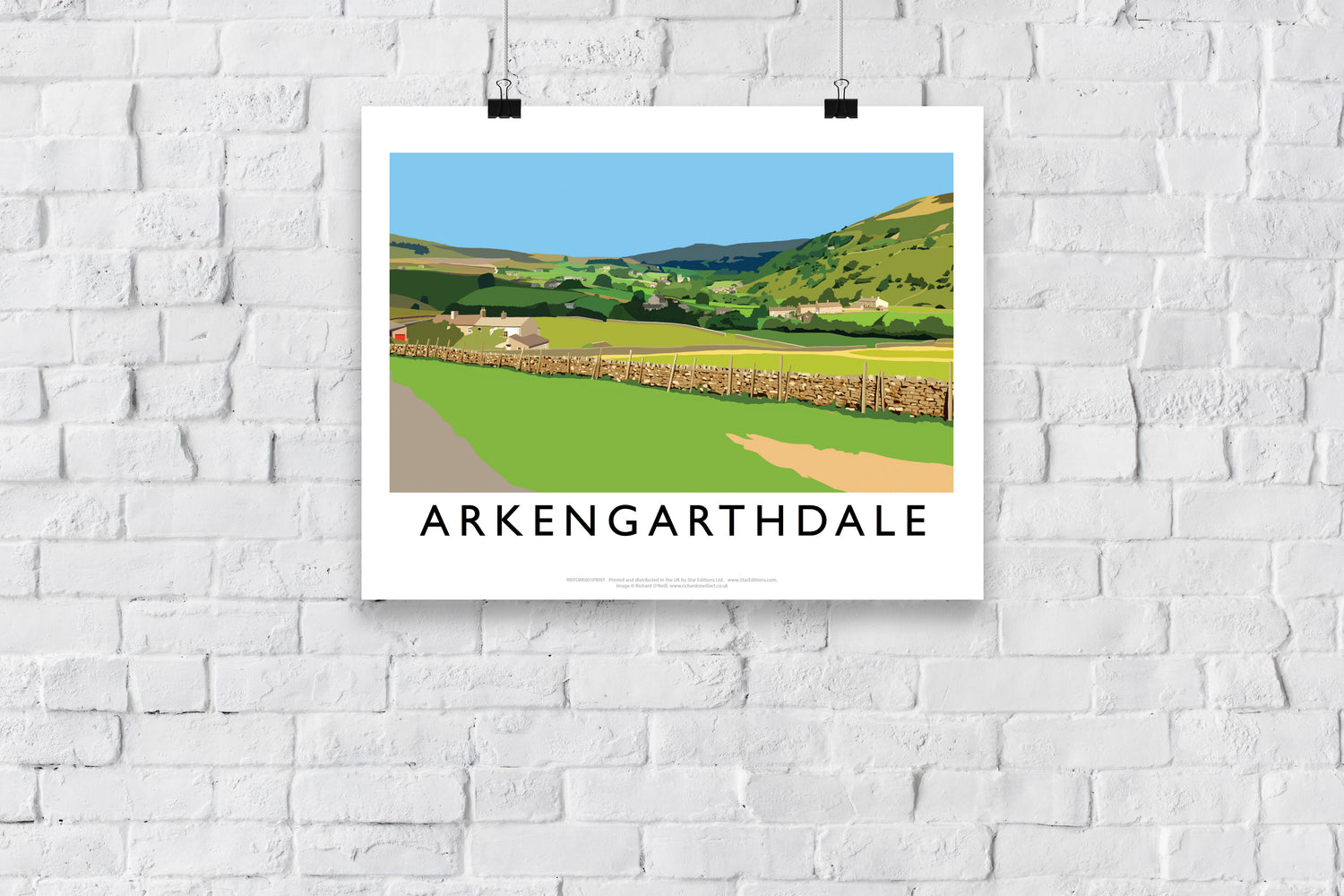 Arkengarthdale, North Yorkshire - Art Print