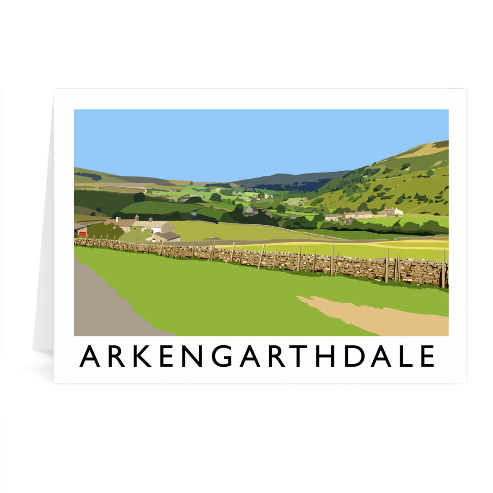 Arkengarthdale, North Yorkshire Greeting Card 7x5