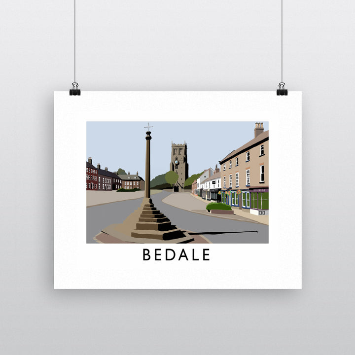 Bedale, North Yorkshire Fine Art Print