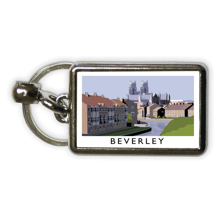 Beverley, Yorkshire Metal Keyring