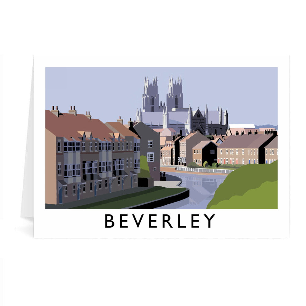Beverley, Yorkshire Greeting Card 7x5