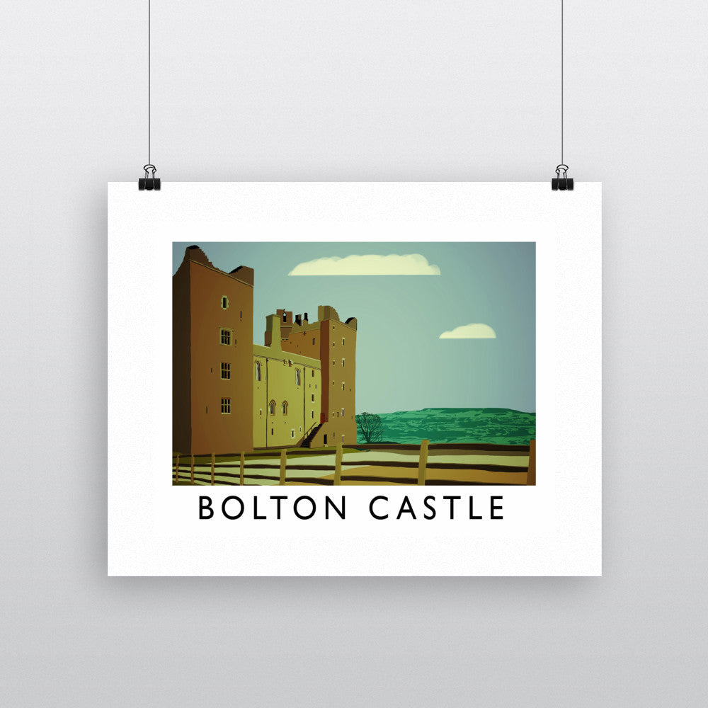 Bolton Castle, Yorkshire Fine Art Print