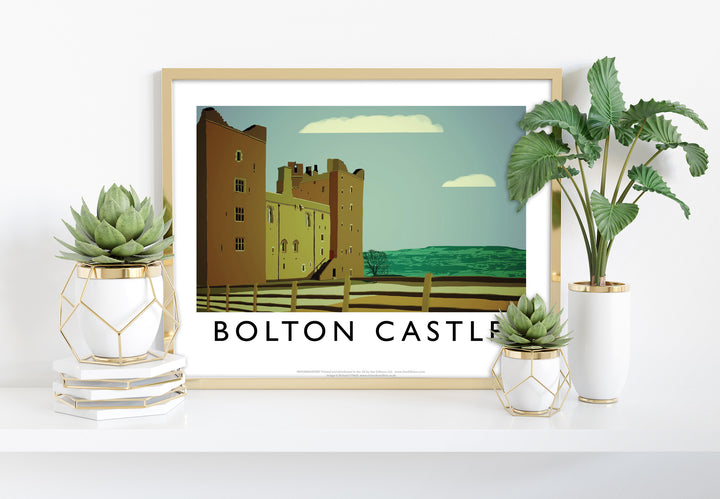 Bolton Castle, Yorkshire - Art Print