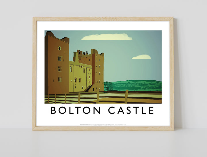 Bolton Castle, Yorkshire - Art Print