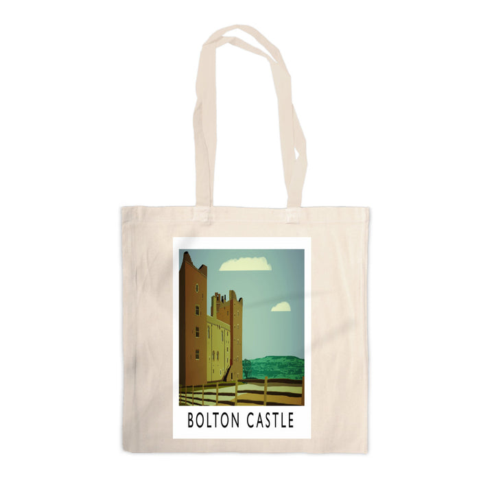 Bolton Castle, Yorkshire Canvas Tote Bag