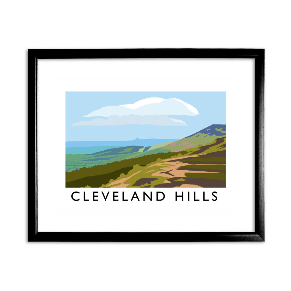 The Cleveland Hills, Yorkshire - Art Print