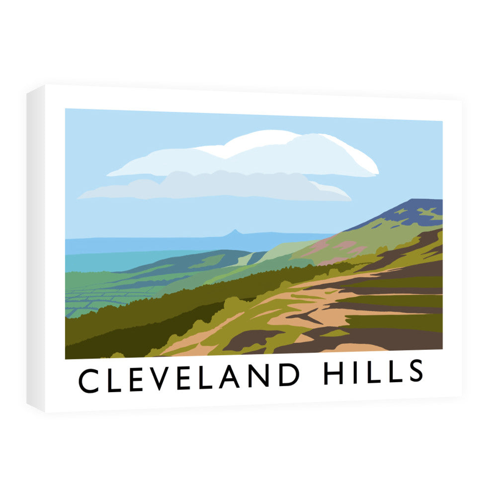 The Cleveland Hills, Yorkshire Canvas