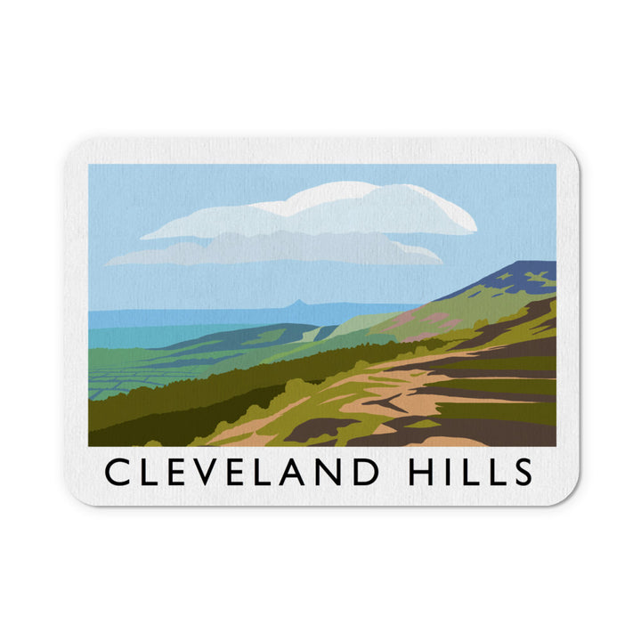 The Cleveland Hills, Yorkshire Mouse Mat