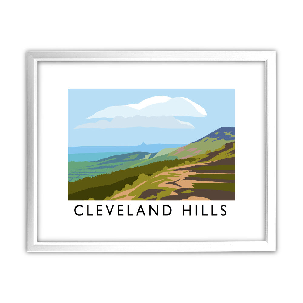 The Cleveland Hills, Yorkshire - Art Print