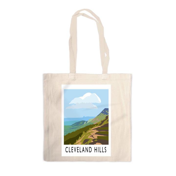 The Cleveland Hills, Yorkshire Canvas Tote Bag
