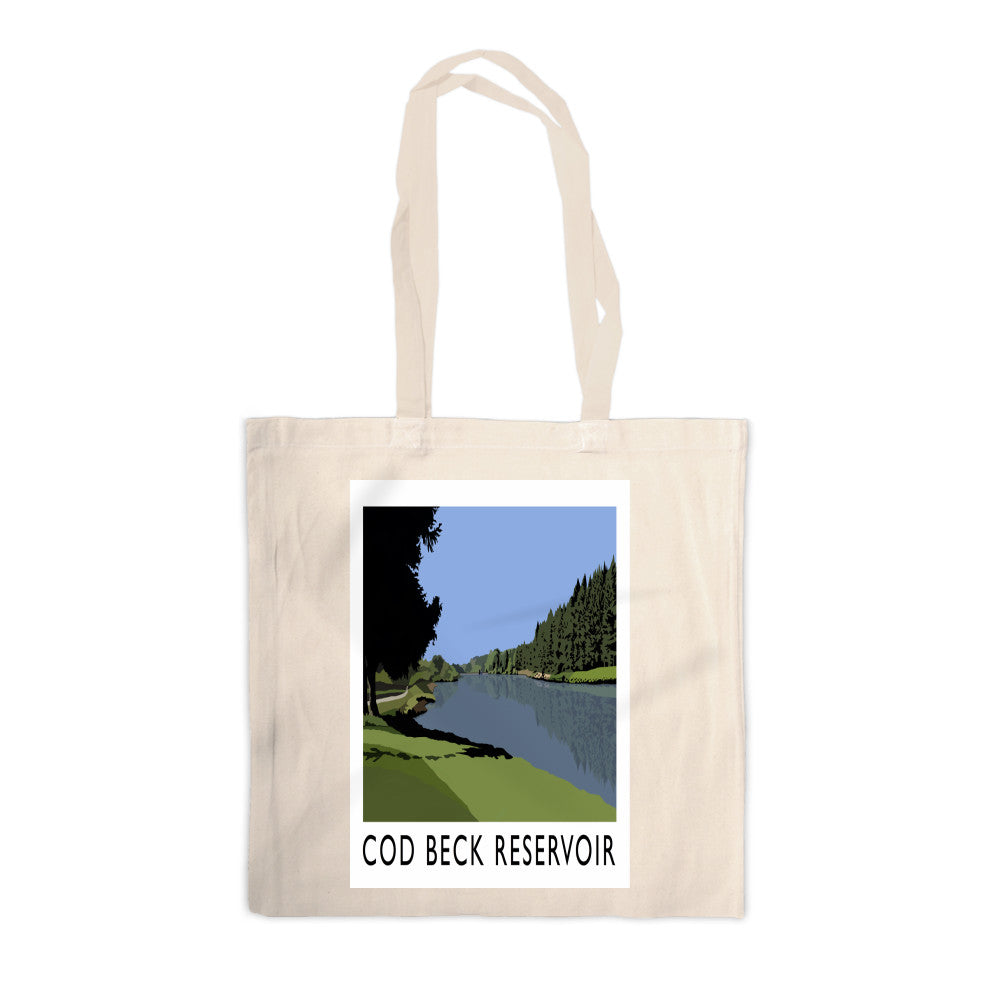 Cod Beck Reservoir, Yorkshire Canvas Tote Bag