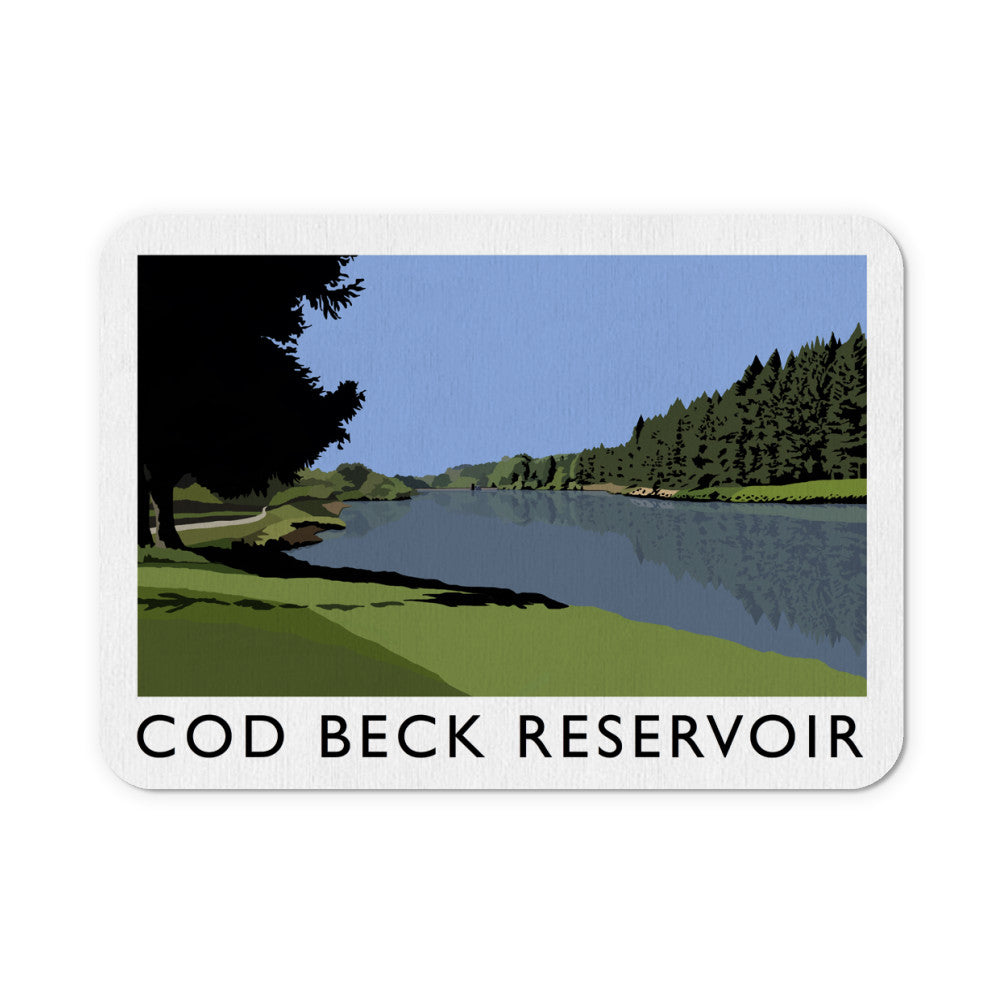 Cod Beck Reservoir, Yorkshire Mouse Mat