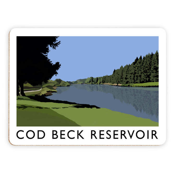 Cod Beck Reservoir, Yorkshire Placemat