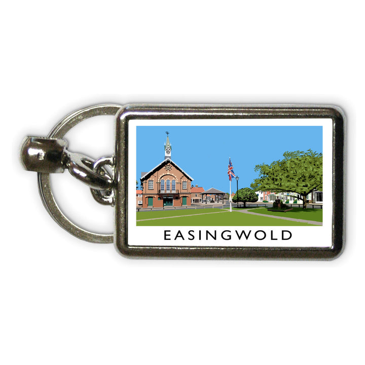 Easingwold, Yorkshire Metal Keyring