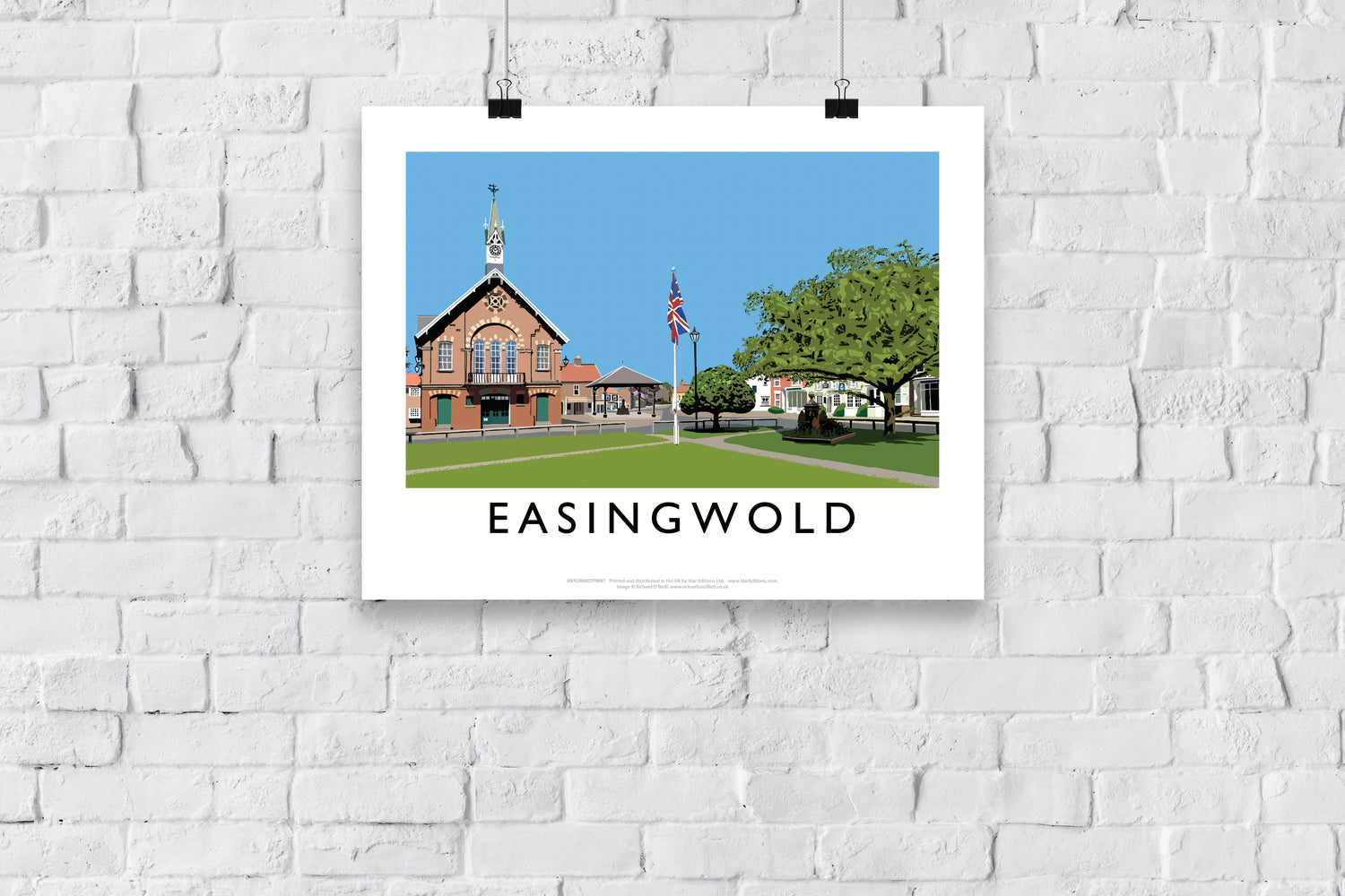 Easingwold, Yorkshire - Art Print