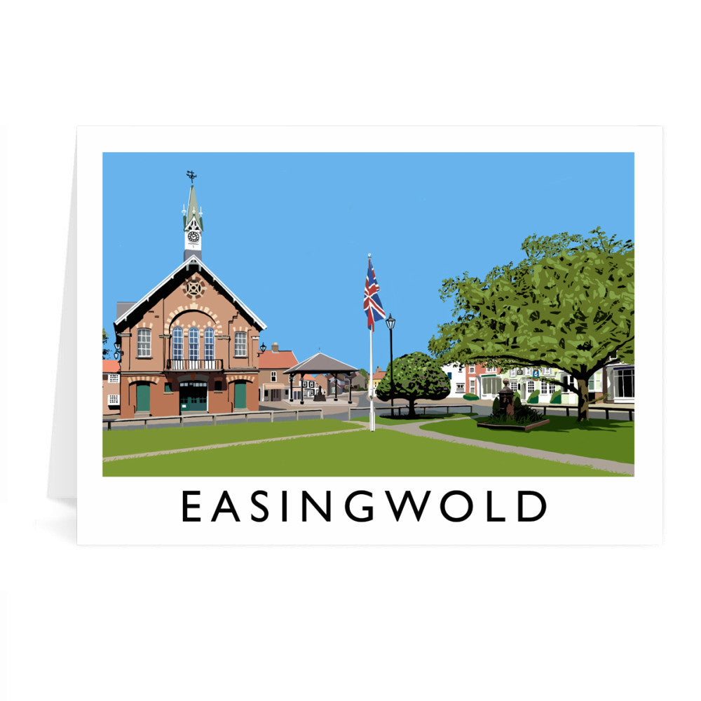 Easingwold, Yorkshire Greeting Card 7x5
