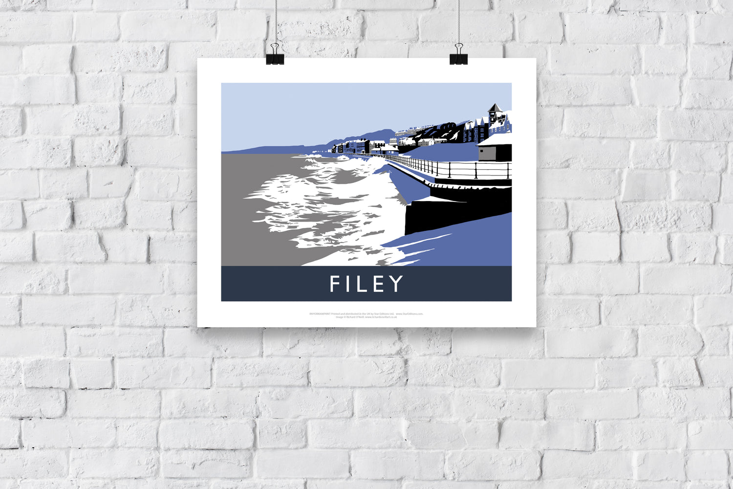 Filey, Yorkshire - Art Print