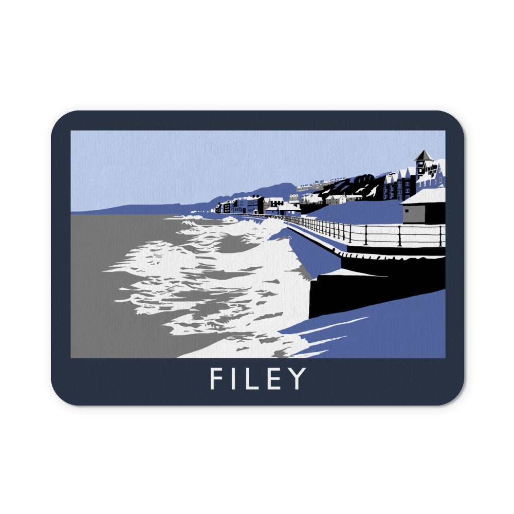 Filey, Yorkshire Mouse Mat