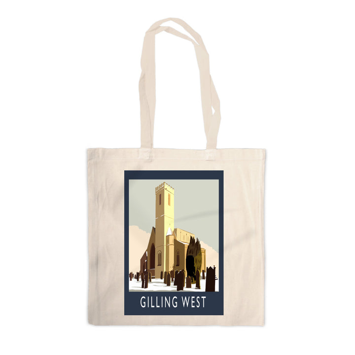 Gilling West, Yorkshire Canvas Tote Bag