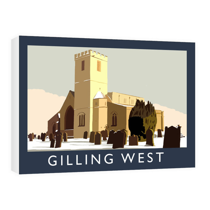 Gilling West, Yorkshire Canvas