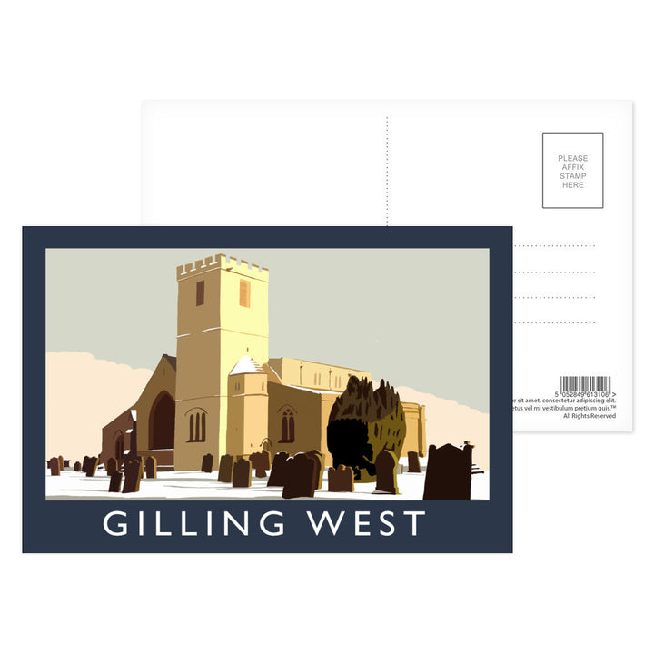 Gilling West, Yorkshire Postcard Pack