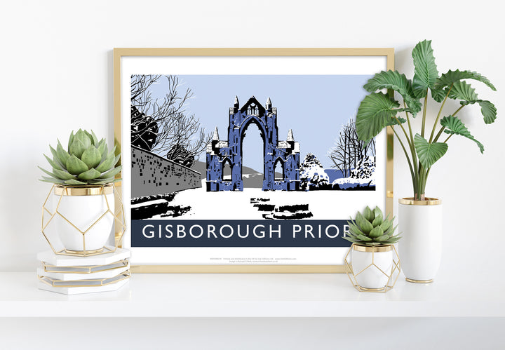 Gisborough Priory, Yorkshire - Art Print