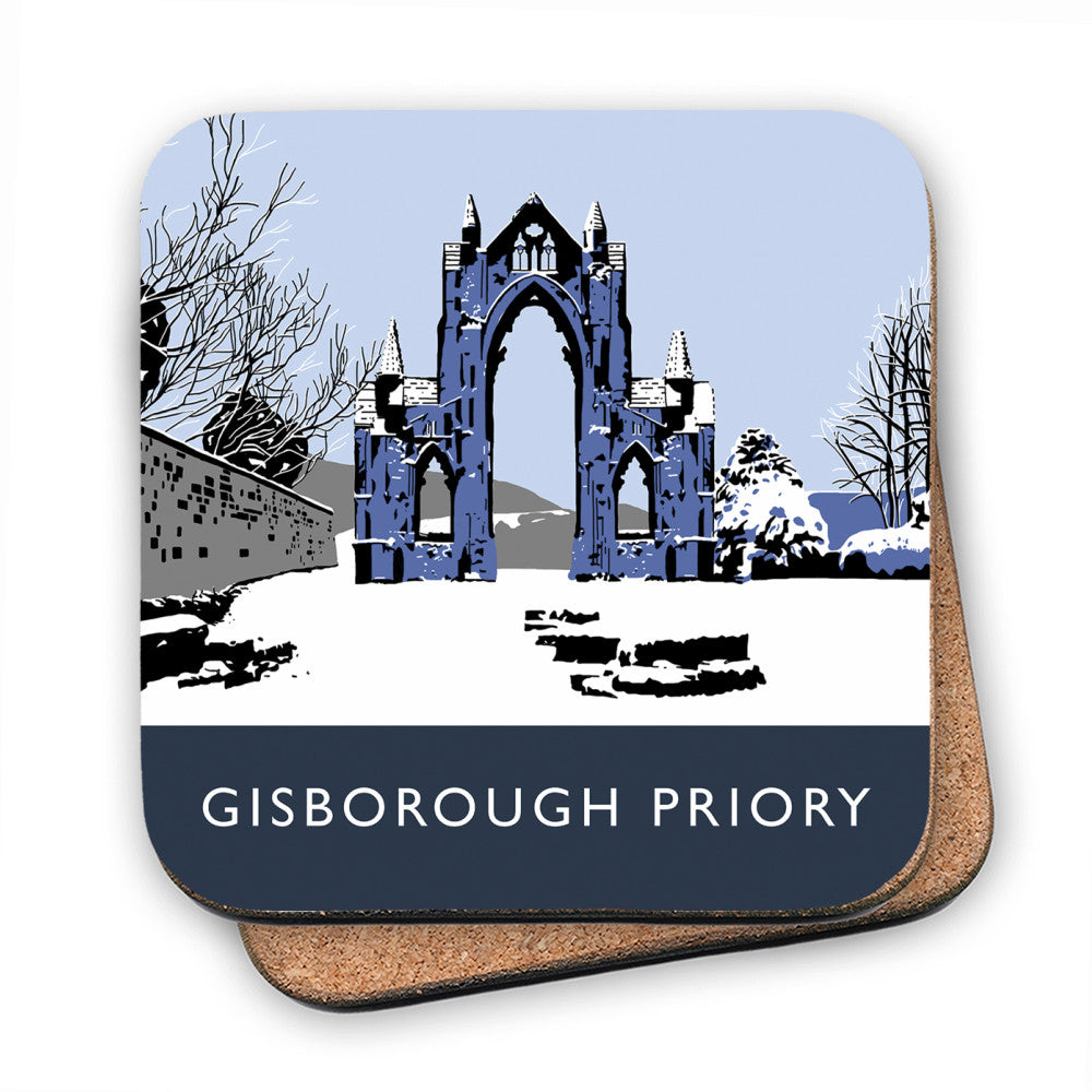 Gisborough Priory, Yorkshire MDF Coaster