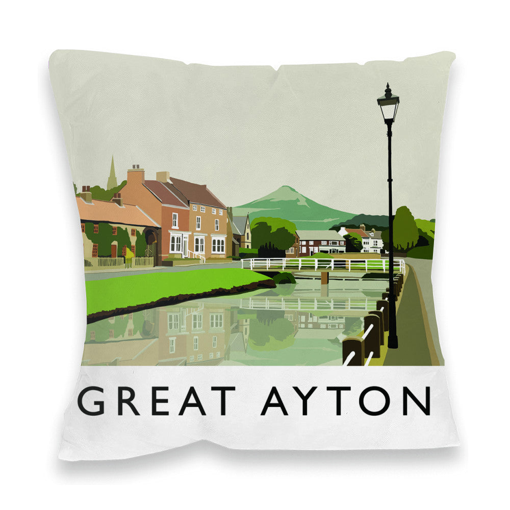 Great Ayton, Yorkshire Fibre Filled Cushion