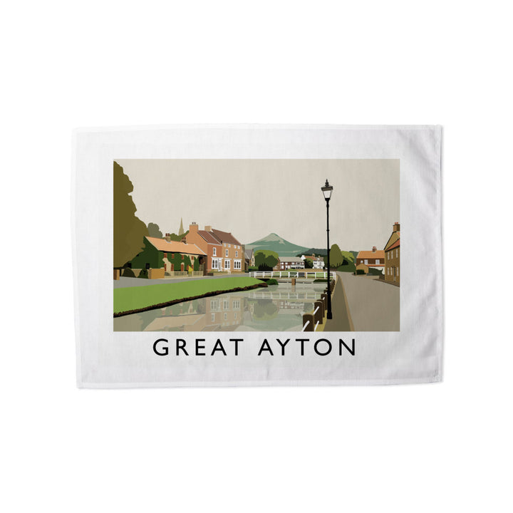 Great Ayton, Yorkshire Tea Towel