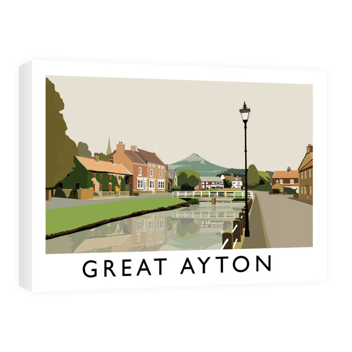 Great Ayton, Yorkshire Canvas