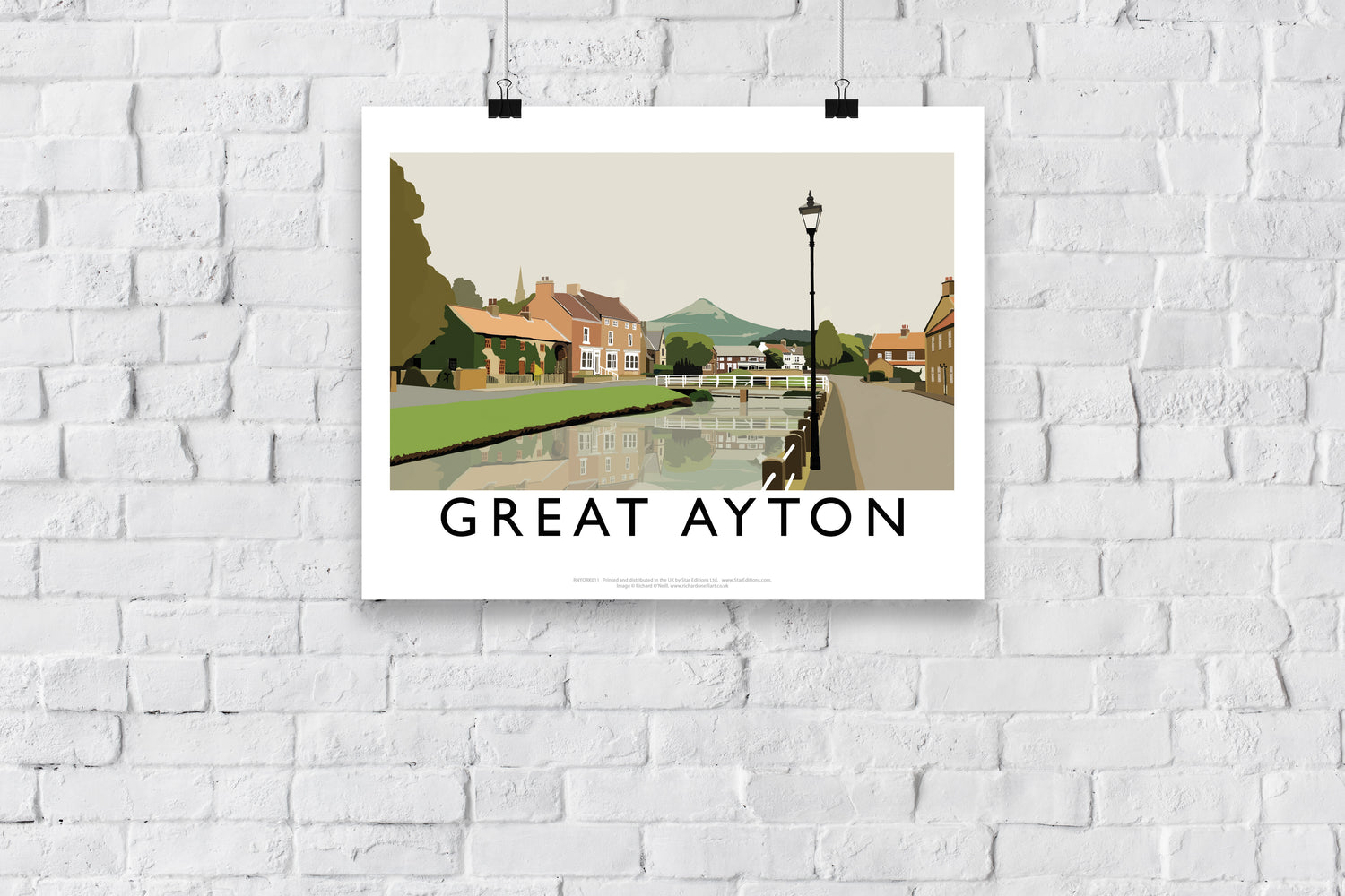 Great Ayton, Yorkshire - Art Print