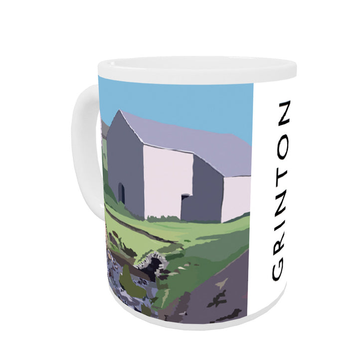 Grinton, Yorkshire Coloured Insert Mug