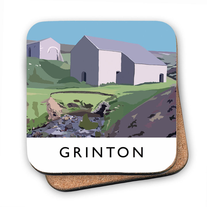 Grinton, Yorkshire MDF Coaster