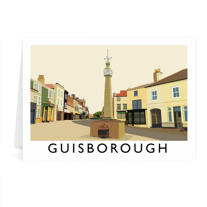 Guisborough, Yorkshire Greeting Card 7x5