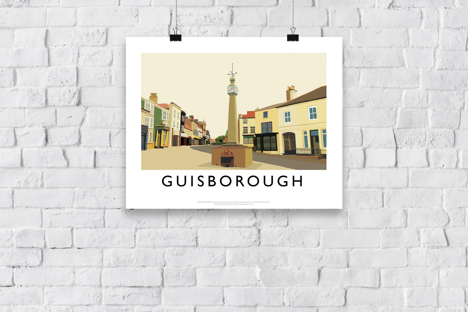 Guisborough, Yorkshire - Art Print
