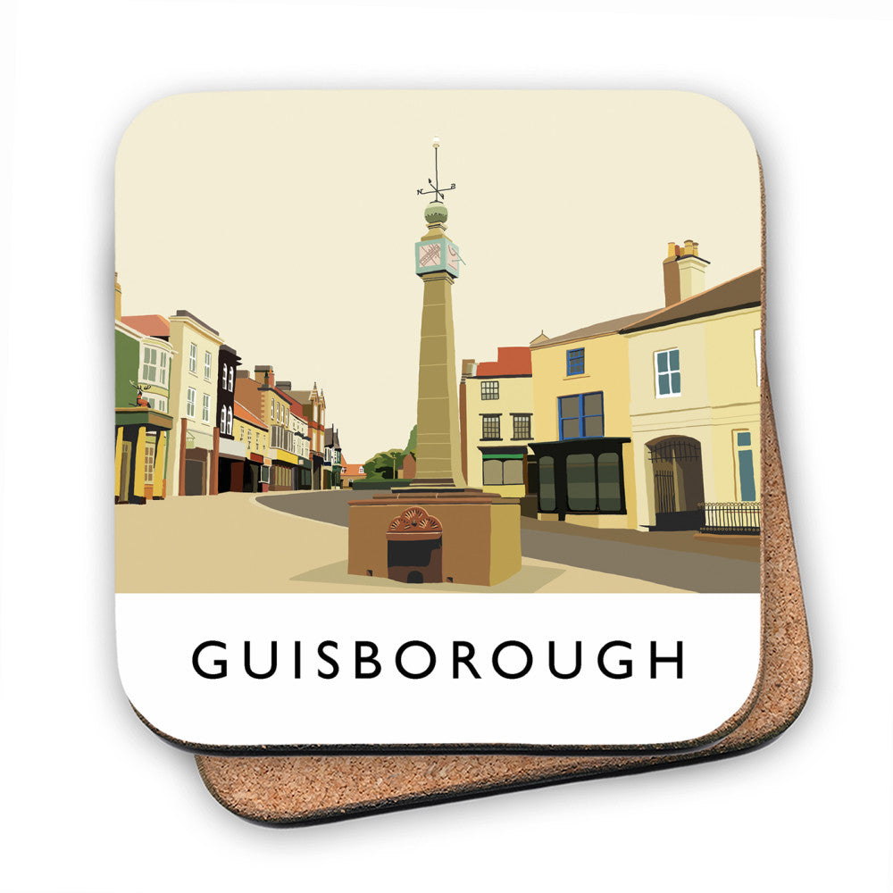 Guisborough, Yorkshire MDF Coaster