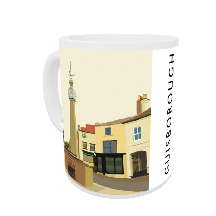Guisborough, Yorkshire Coloured Insert Mug