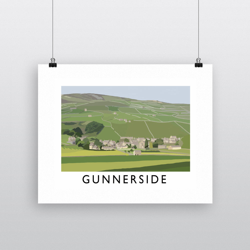 Gunnerside, Yorkshire - Art Print