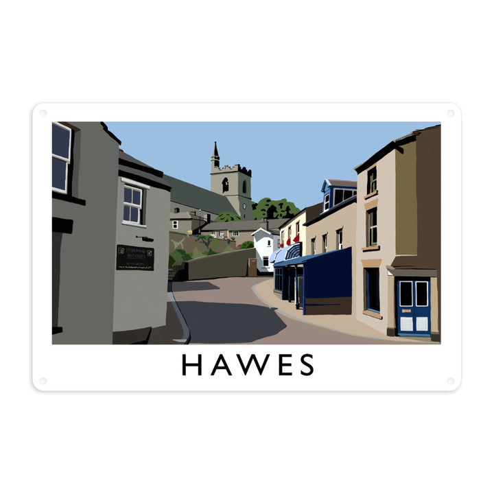 Hawes, Yorkshire Metal Sign