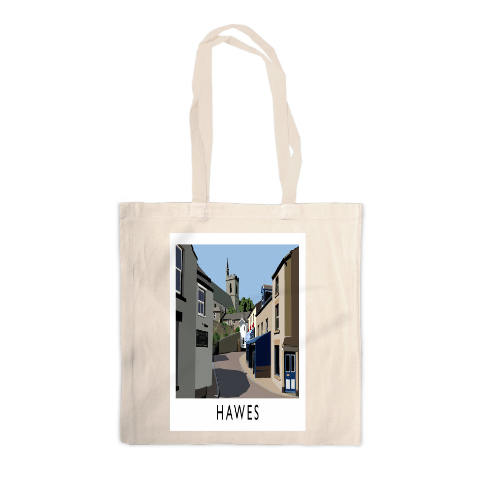 Hawes, Yorkshire Canvas Tote Bag