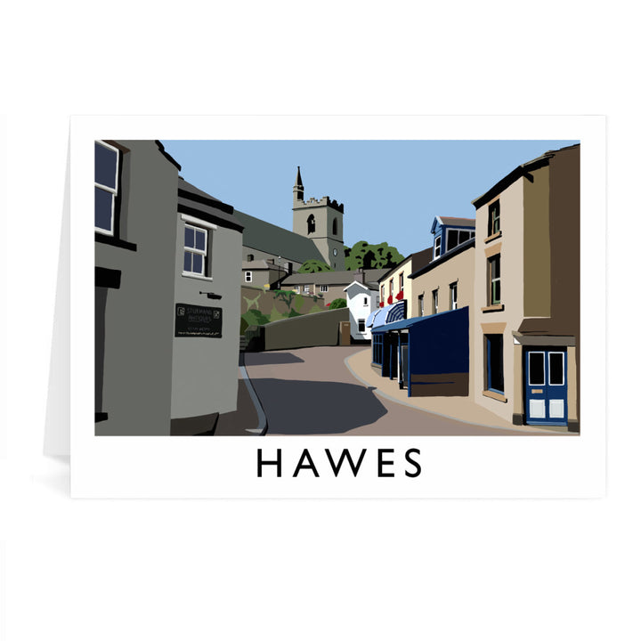 Hawes, Yorkshire Greeting Card 7x5