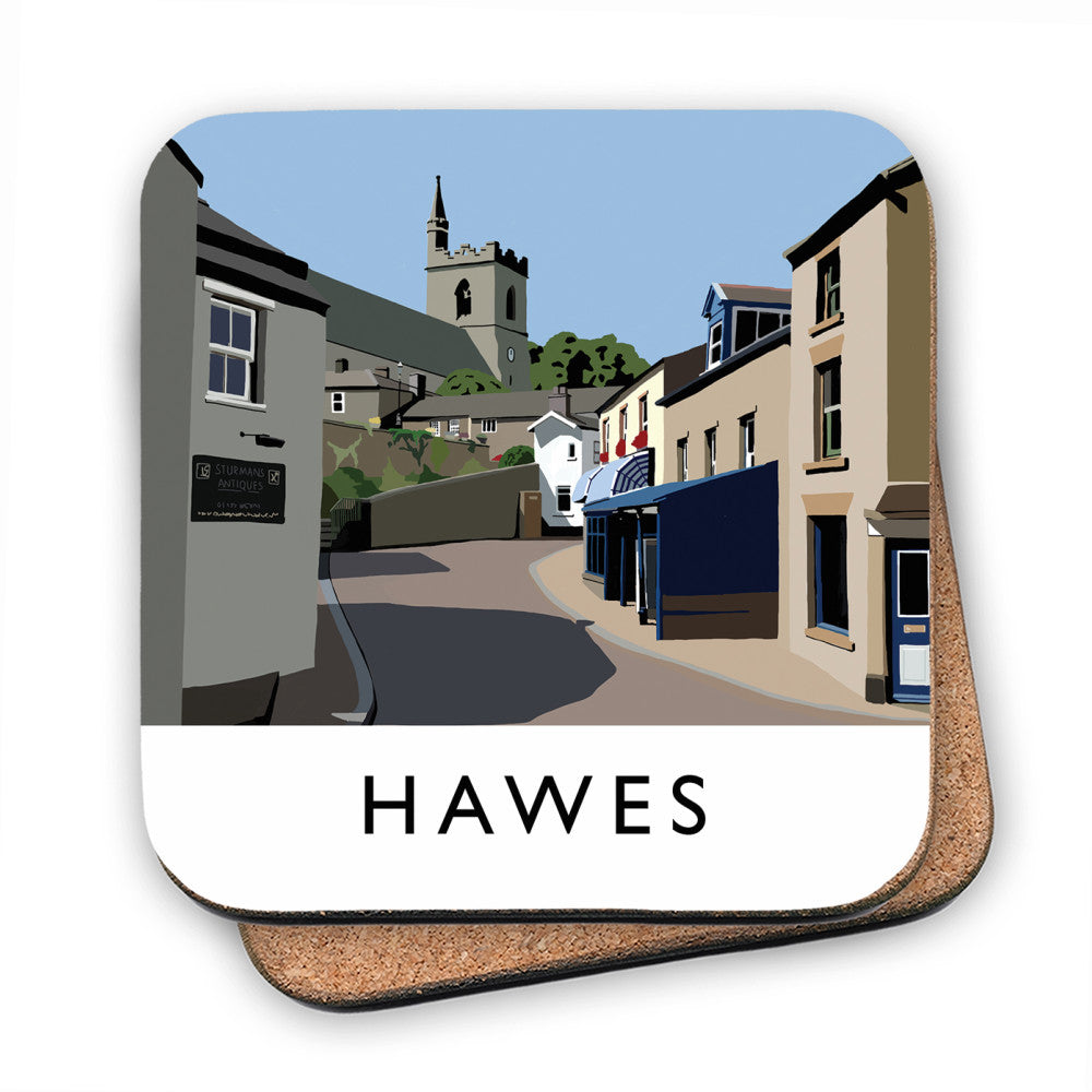 Hawes, Yorkshire MDF Coaster