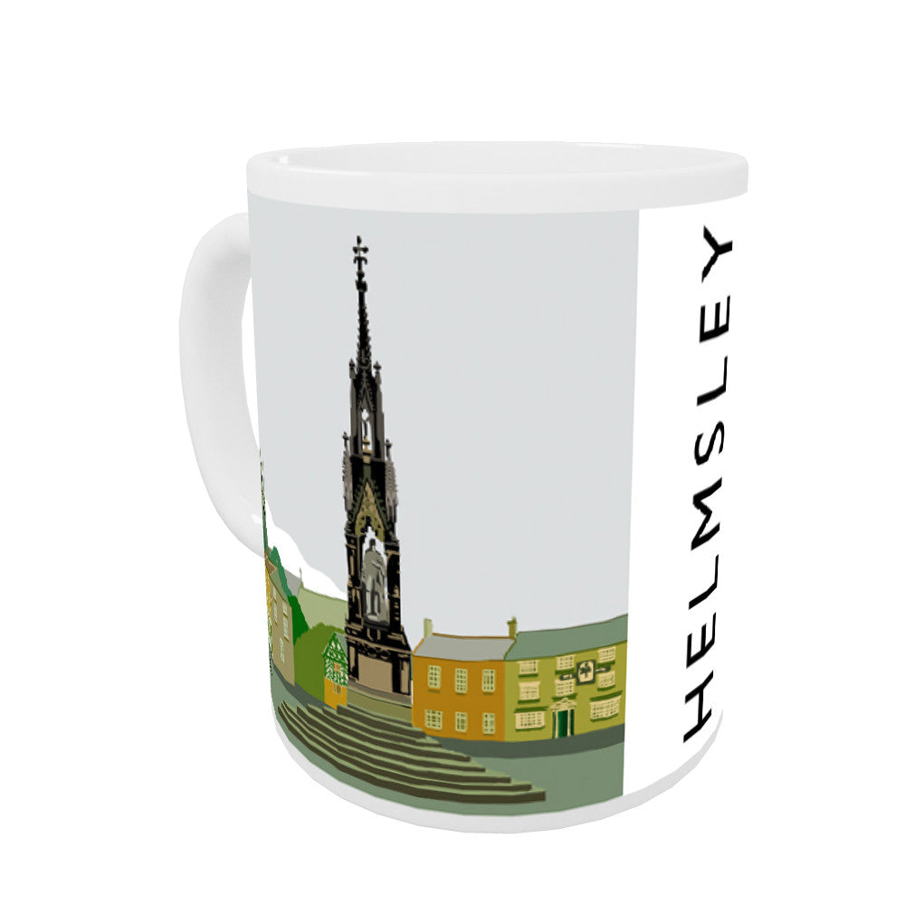 Helmsley, Yorkshire Coloured Insert Mug