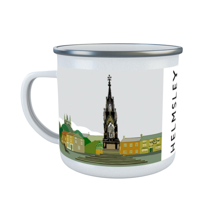 Helmsley, Yorkshire Enamel Mug